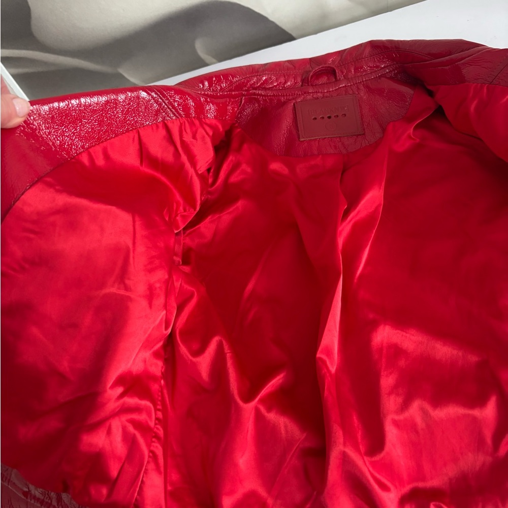 Blank NYC red moto jacket - Picture 12 of 13